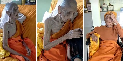 109 year old monk|Thai Buddhist monks family says he died aged 109,。